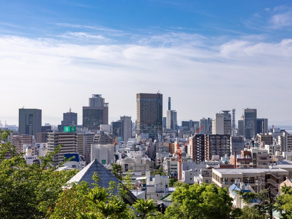 神戸の街並み