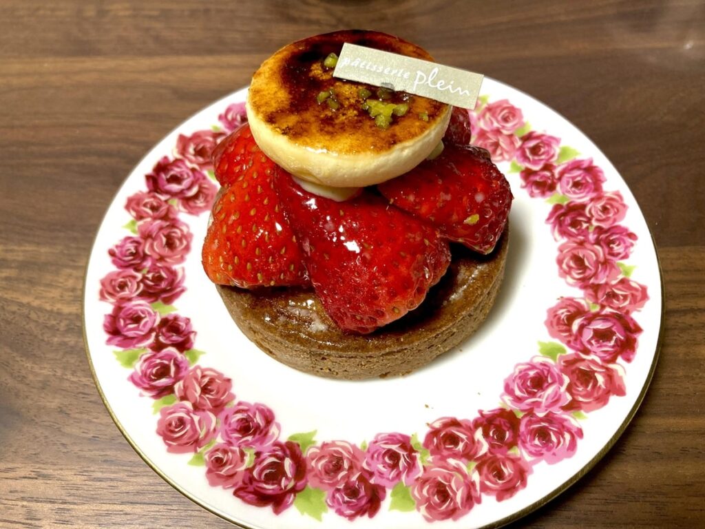 パティスリープランのケーキ